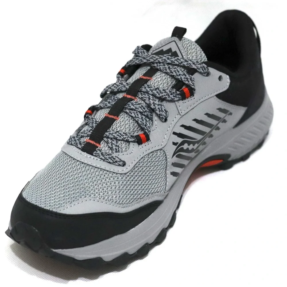 Saucony Men’s Excursion TR15 Trail/Athletic Shoes Alloy Scarlet Gray Black US 11